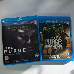 The Purge Blu-ray Disc Set